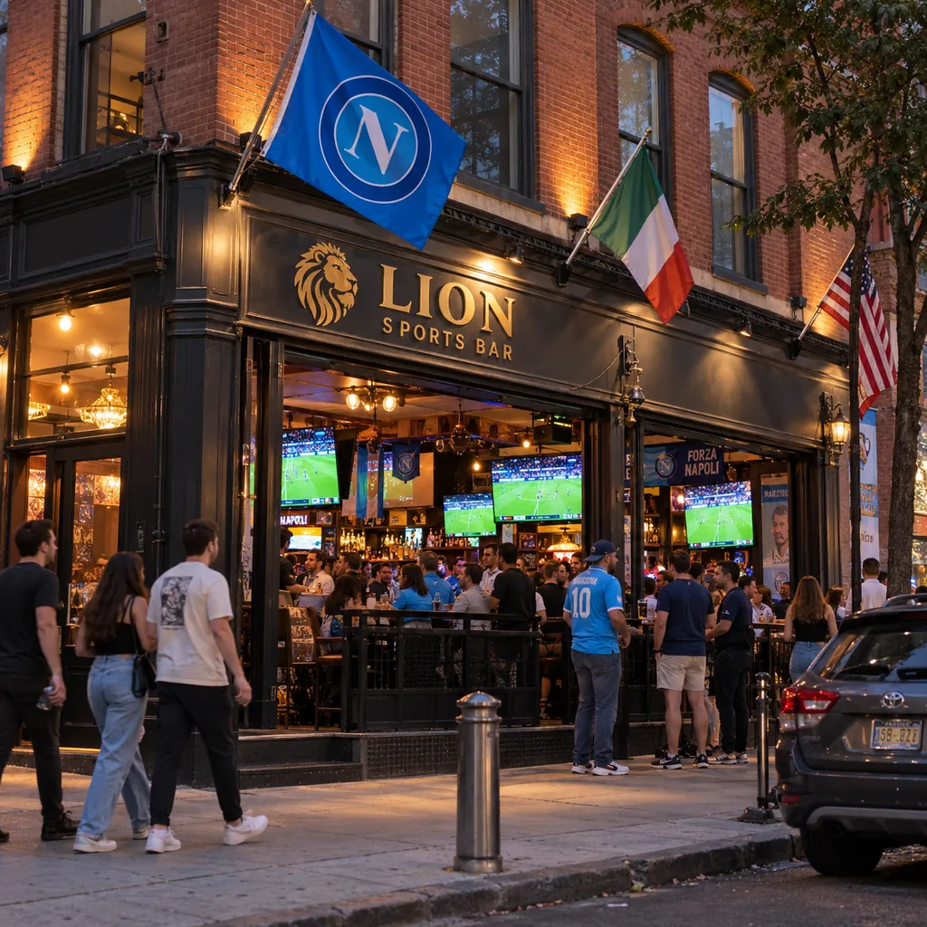 Lion Sports Bar exterior